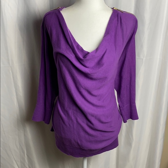 Michael Kors Sweaters - ⭐️3/$30 Michael Kors Purple Oversized Sweater